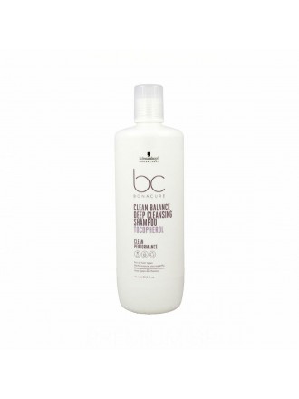 Shampoo rivitalizzante Schwarzkopf Bonacure Clean Balance Tocopherol (1000 ml)