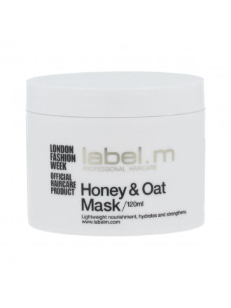 Maschera nutriente per capelli Label.M Honey & Oat 120 ml